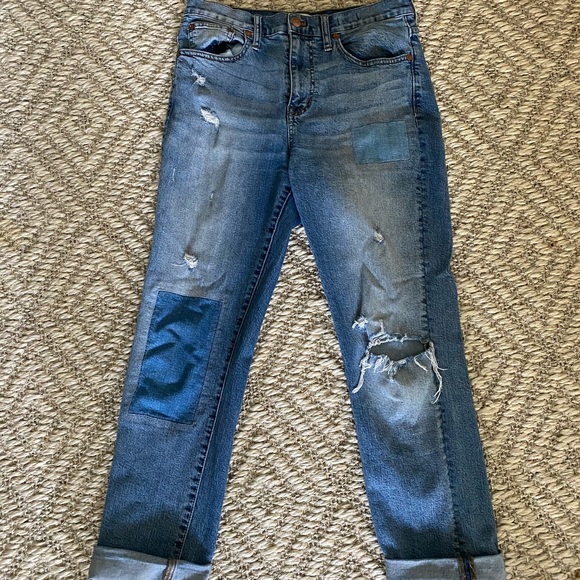 Madewell Denim - Madewell Distressed Cruiser Straight Jeans